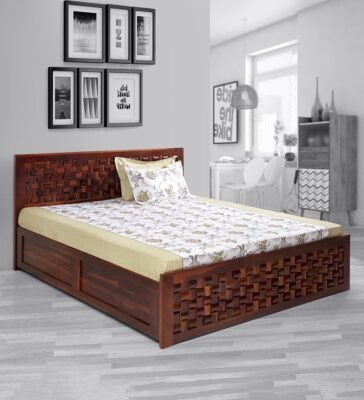 Bombay Dyeing Cotton Geometric King sized Double Bedsheet